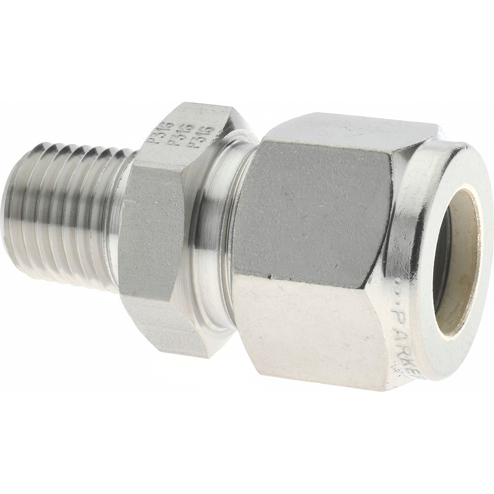 PARKER Parker 8MSC4N-316 Compression Tube Connector 1/4-18 Npt