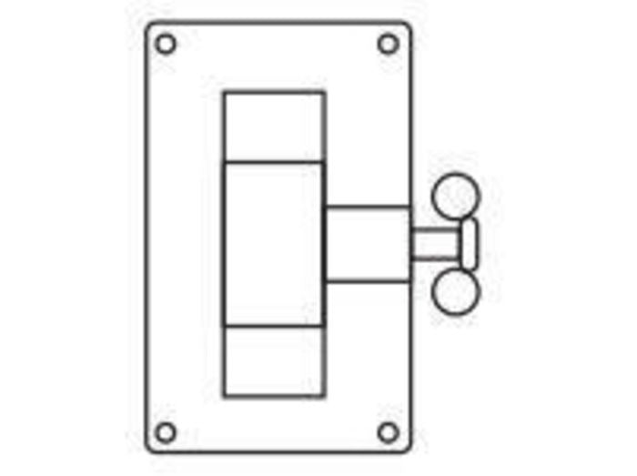 KILLARK Killark FSPT Weather-Proof Toggle Switch Plate Single Gang 5 in x 3 in x 2 in