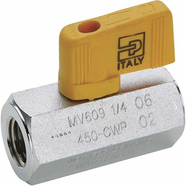 PARKER Parker 731001 Miniature Manual Ball Valve 1/4 in Fnpt