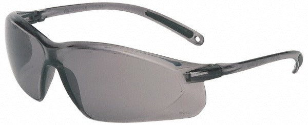 NORTH SAFETY North A701 Safety Glasses Gray Polycarbonate Frameless