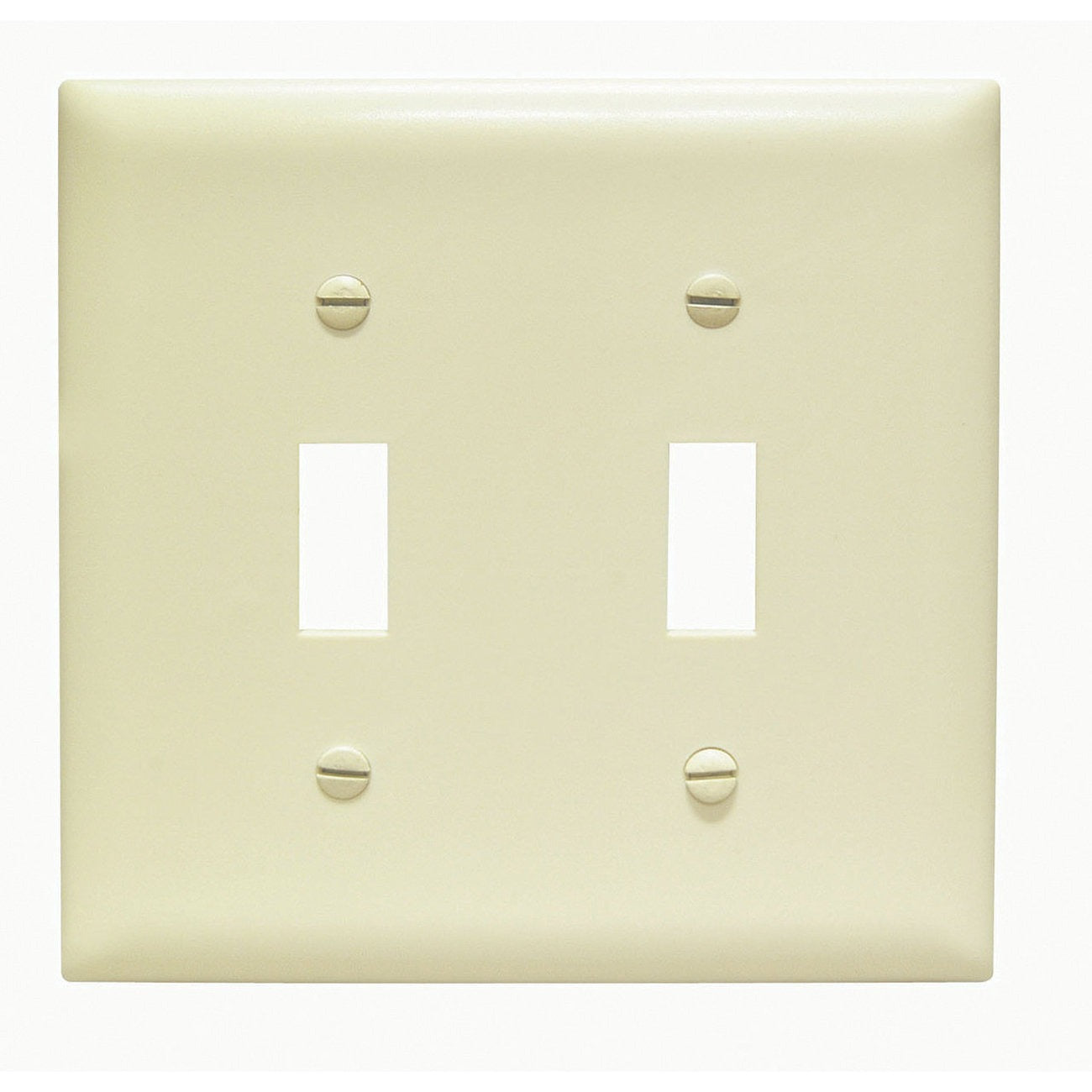 LEGRAND Legrand TP2-I TradeMaster Standard Wallplate 2-Gang (4.7 in x 4.56 in)
