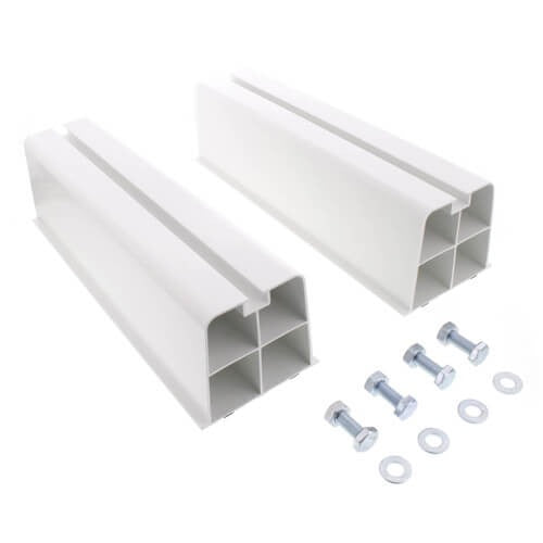 DIVERSITECH DIVERSITECH 230-MB14W Hef-T-Block Mounting Block 14 inches White Pack of 2