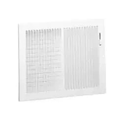 HART & COOLEY Hart Cooley 10819 Sidewall Ceiling Register 10x6 White