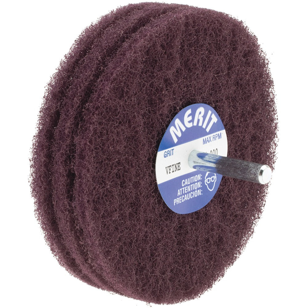 MERIT Merit Abrasives 08834131563 Scrubber Buffing Wheel 4 in