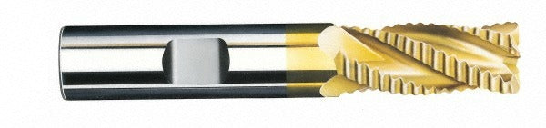 KYOCERA SGS PRECISION TOOLS Sgs 36117 Corner Radius End Mill 1/2 in 4 Flute Tin Solid Carbide