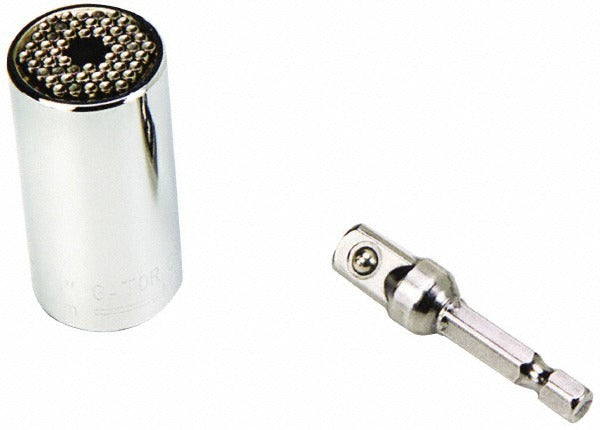 HONEYWELL Gator Grip 20121 Self-adjusting Socket 3/8 Drive 1/4 Hex