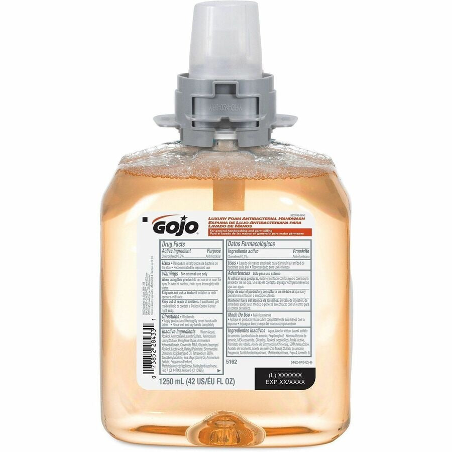 GOJO Gojo GOJ516204CT Soap Refill Antibacterial Foam for FMX-12 1250 ml Pack of 4
