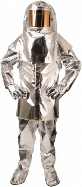 NATIONAL SAFETY APPAREL National Safety Apparel L68FA01SM Aluminized Overshoe Small