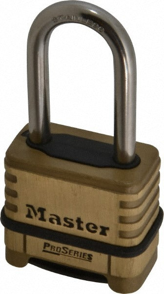 MASTER LOCK Master Lock 1175LHSS Combination Lock Boron Carbide Shackle