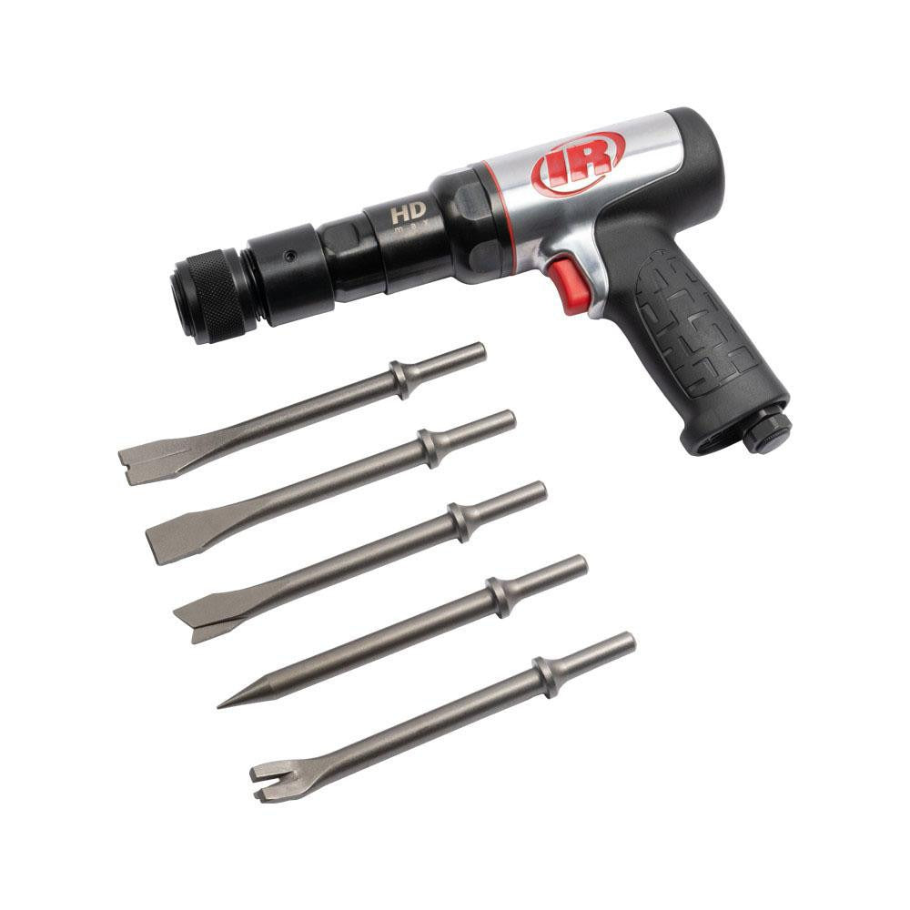 INGERSOLL RAND Ingersoll Rand 135MAXK Air Hammer Kit 2600 Bpm 5-piece Chisel