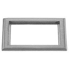 Hubbell SA3084 2-Gang 6 x 8.13 Inch Aluminum Rectangular Floor Box Carpet Flange