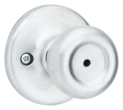 KWIKSET Kwikset 93001-877 Mobile Home Privacy Lockset Satin Chrome