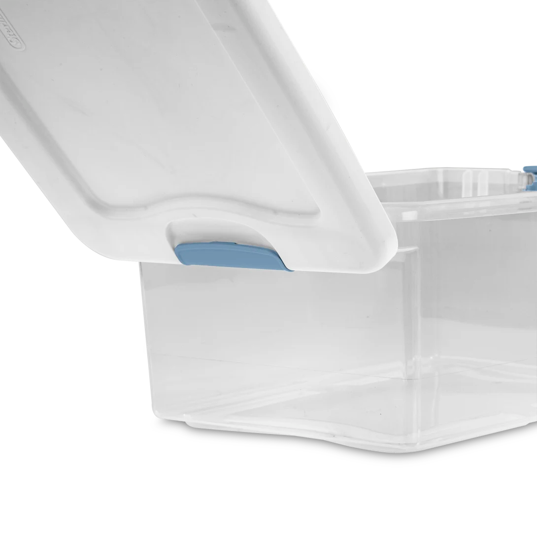 STERILITE Sterilite 14948012 15 Quart Latching Storage Tote (12 Pack)