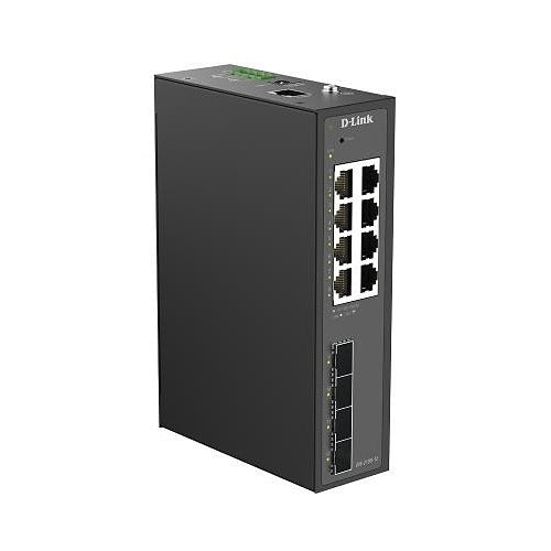 D-LINK D-link DIS-210G-12 Industrial 8-port Poe Managed Switch