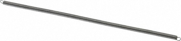 GARDNER SPRING Gardner Spring V34C Extension Spring 0.13 in Od 1.28 Lb