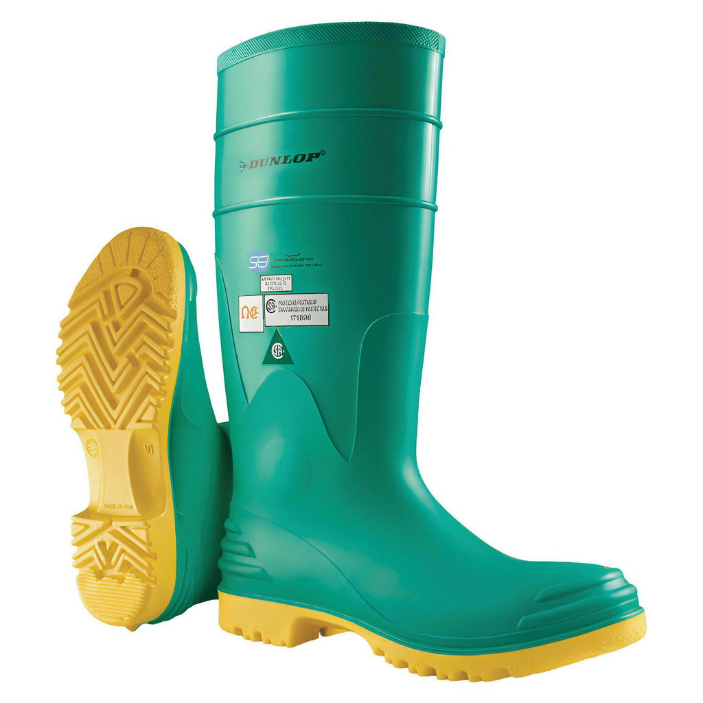 DUNLOP PROTECTIVE FOOTWEAR Dunlop Protective Footwear 87012.12 Steel Toe Work Boot Size 12