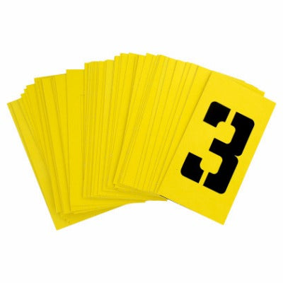 HILLMAN Hillman Fasteners 847027 3 Inch Stencil Set Reusable Oil Board