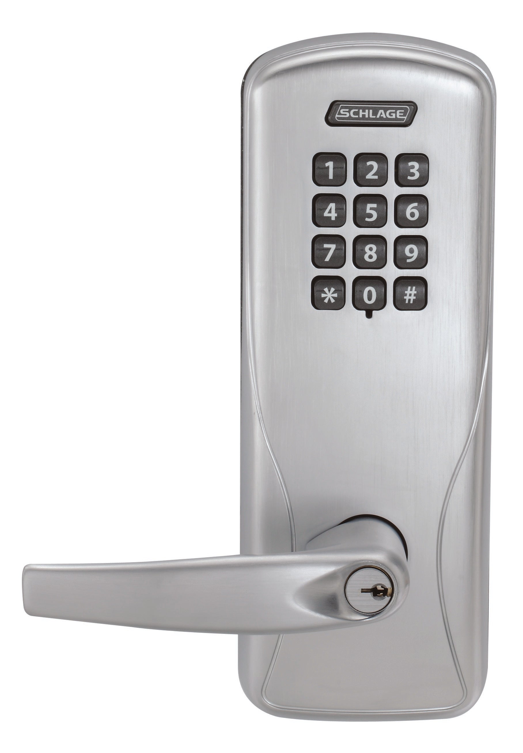 SCHLAGE Schlage Electronics CO100CY70KPATH626 Cylindrical Keypad Lock