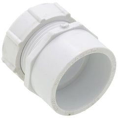 Lasco D113-212 1-1/2 x 1-1/4 PVC DWV Male Trap Adapter with Plastic Nut Spigot x Slip Replacement P103P-212