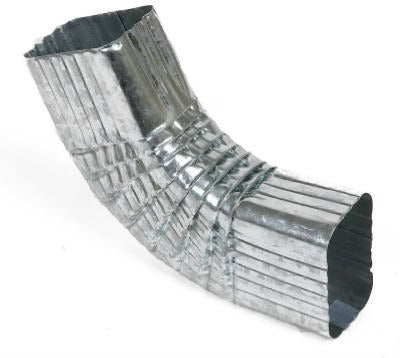 AMERIMAX Amerimax Home Products 49065 Galvanized Steel Front Elbow