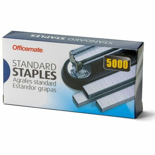 OFFICEMATE Officemate OIC91900 Chisel Point Staples 5000 Count