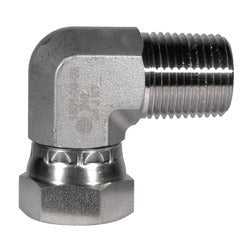 MIDLAND INDUSTRIES Midland Industries SS1501-06-06 90-deg Swivel Elbow 3/8in