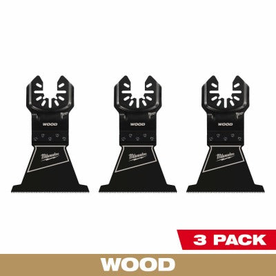 MILWAUKEE Milwaukee 49-25-1113 Wood Multi-tool Blade 2.5 in 3 Pack