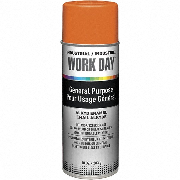 KRYLON Krylon A04413007 Enamel Spray Paint Orange Gloss 10 Oz