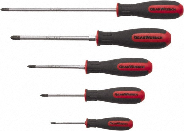 GEARWRENCH Gearwrench 80052H Phillips Screwdriver Set 5 Piece