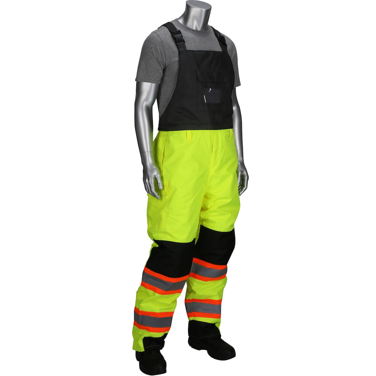 PIP Pip 318-1780-LY/M Class E Rip-Stop Insulated Bib Overall (Size Medium)