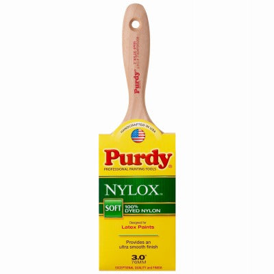 PURDY Purdy Corporation 144380230 Nylox Sprig Flat Brush 3 in