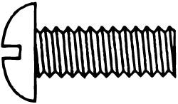 VALUE COLLECTION Value Collection MSRI03705500-050BX Machine Screw 3/8-16
