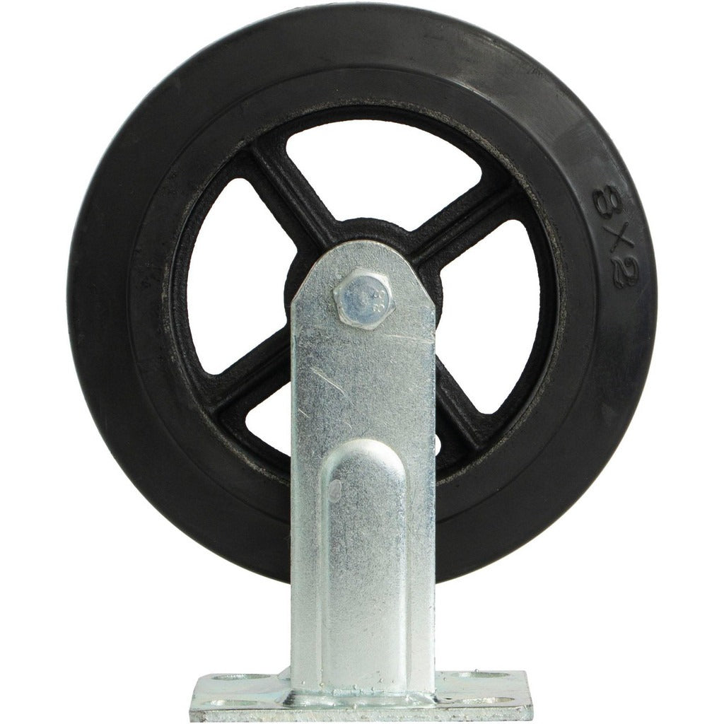 PRO-SOURCE Pro-source PRO-FC0821 Rigid Plate Caster 8 in 500 Lb