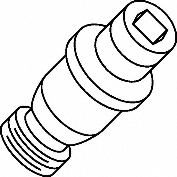 KENNAMETAL Kennametal 1021535 Lock Pin M5x0.8 2mm Hex Socket