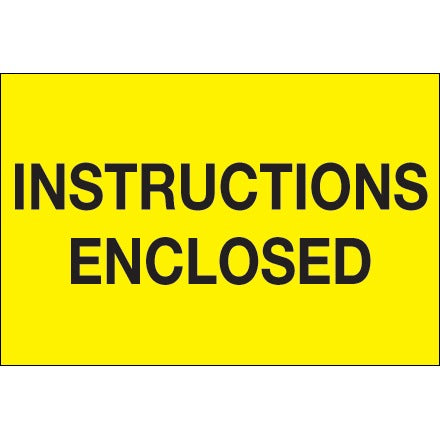 BSC PREFERRED Bsc Preferred DL1209 Handling Instruction Labels