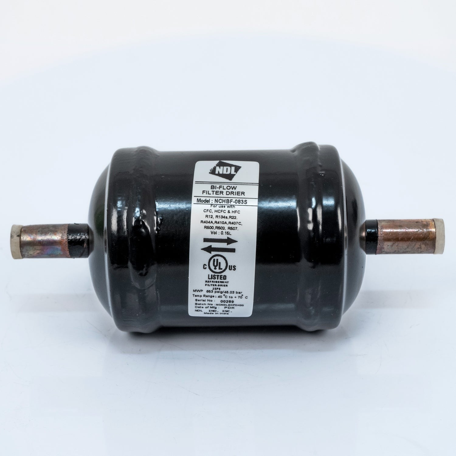 PACKARD Packard NCHBF-083S Bi-Flow Filter Drier (3/8 inches) DHY01451