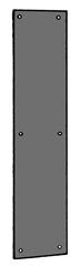 IVES Ives 820010B416 Push Plate 4x16 Oil Rubbed Bronze