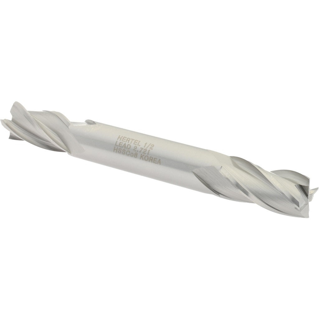 HERTEL Hertel E2053032 Square End Mill 1/2 in 4 Flute Cobalt