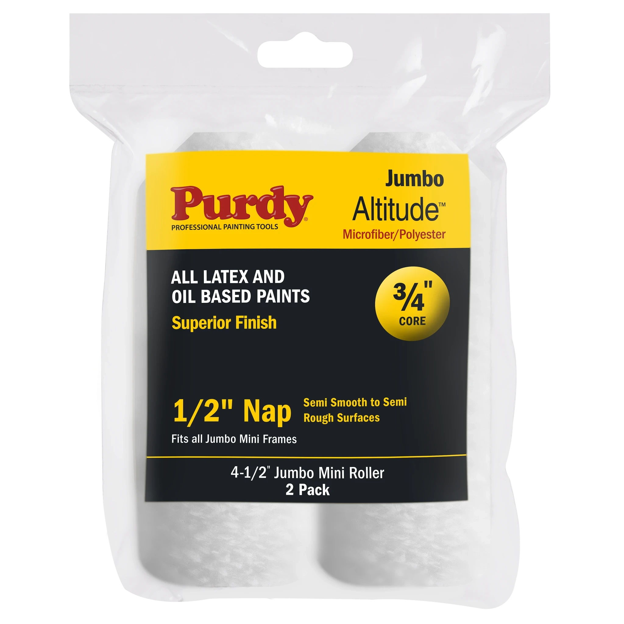 PURDY Purdy 14G624072 Altitude Jumbo Mini Roller Cover 4-1/2 in x 3/8 in