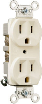 LEGRAND Pass Seymour CRB5262LACC12 Duplex Outlet 15A 125V 12 Pack