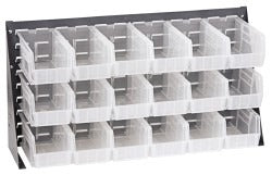 QUANTUM STORAGE SYSTEMS Quantum Storage QLP-3619-230-18CL 18-bin Louvered Panel