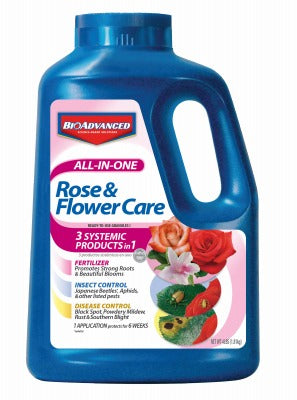 BIOADVANCED Sbm Life Science Corp 701116E Rose Fertilizer Granules 4 Lb