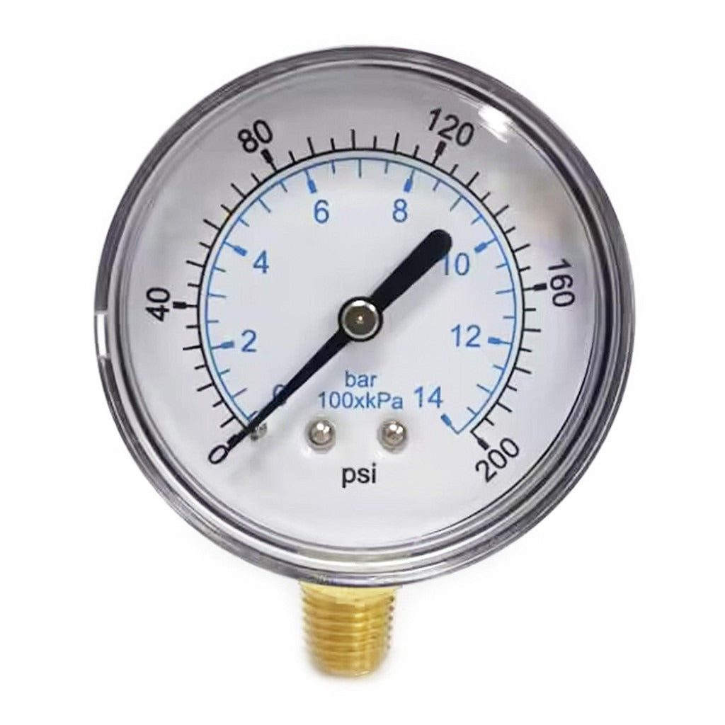 VALUE COLLECTION Value Collection 111CL25200 Pressure Gauge 200 Psi