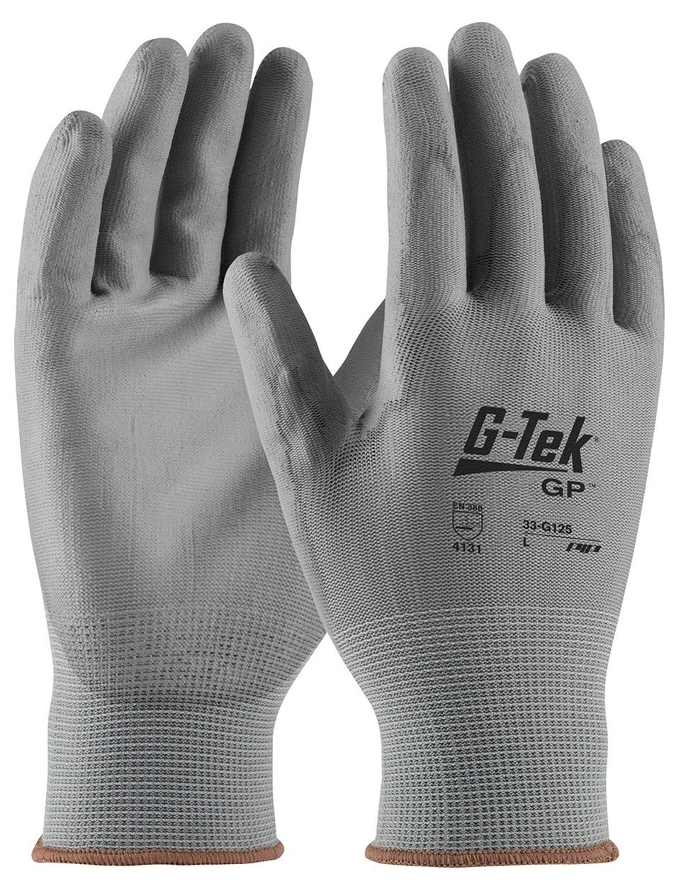 PIP Pip 33-G125/L G-Tek NPG Urethane Coated Nylon Gloves (Large / Dozen)