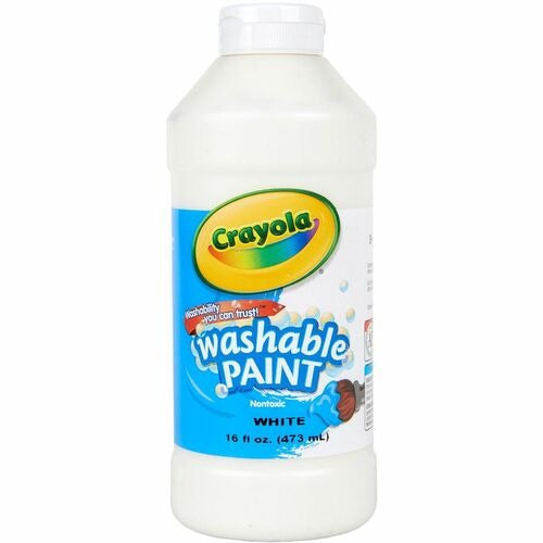 CRAYOLA Crayola CYO542016053 Washable Paint White 16 Oz