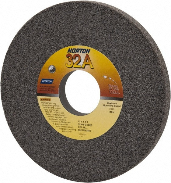 NORTON Norton 66253262840 Surface Grinding Wheel 46 Grit 12in