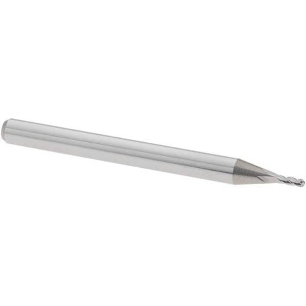 HARVEY TOOL Harvey Tool 74340 Ball End Mill 0.04in 4 Flute Solid Carbide