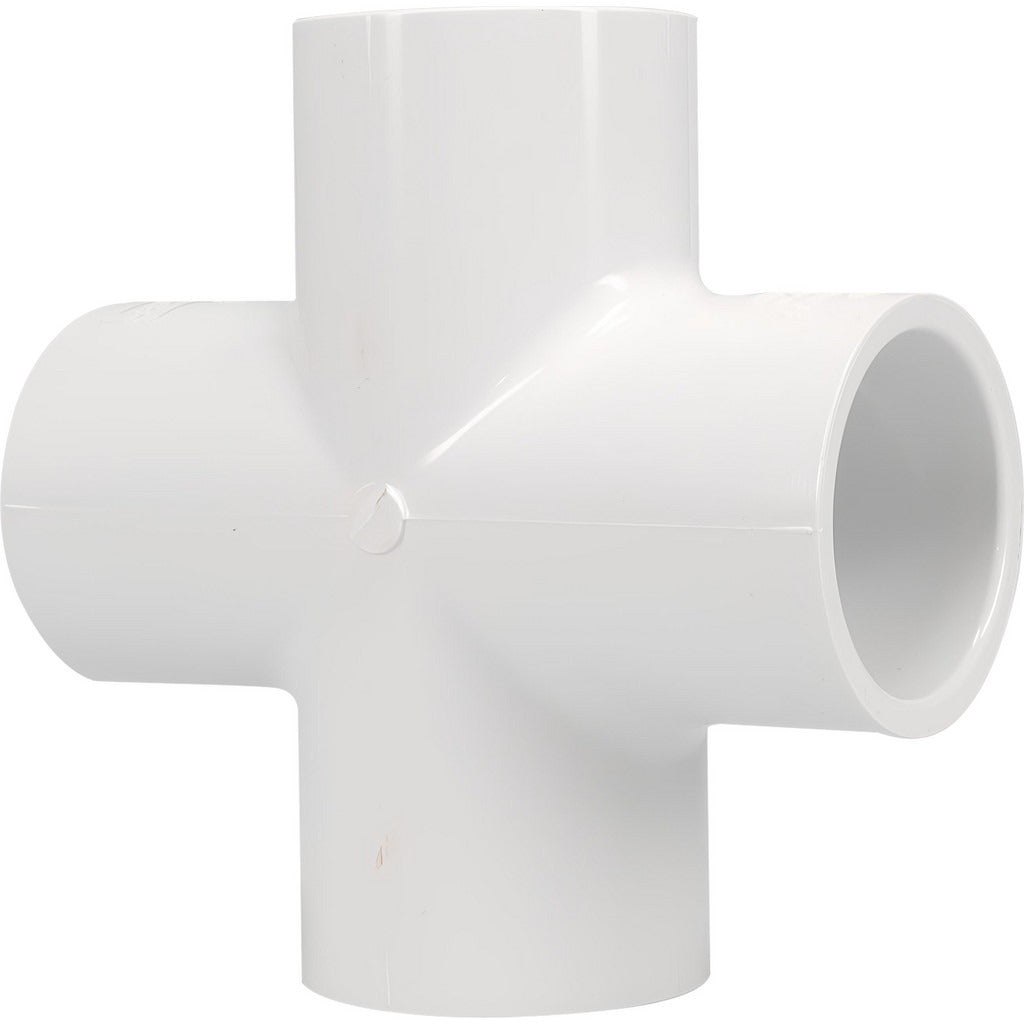 VALUE COLLECTION Value Collection 420-012 Pvc Pipe Cross 1-1/4 in Sch 40