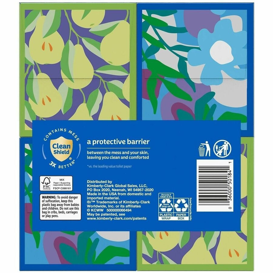 KIMBERLY-CLARK Kimberly-Clark KCC50184 Kleenex Trusted Care Tissues 70/Box 4 Pack 50184