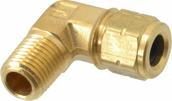 PARKER Parker 169VL-5-4 Compression Male Elbow Brass 500 Psi